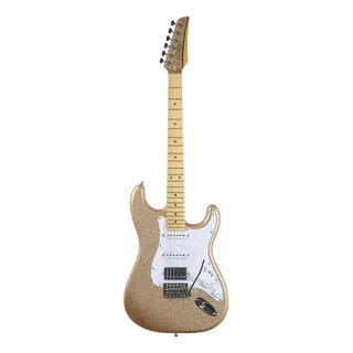 Guitarra Seizi Katana Musashi Fun Hss Cor Desert Gold Sparkle Orientação Da Mão Destro Guitarra Seizi Katana Musashi Fun Hss Cor Desert Gold Sparkle Orientação Da Mão Destro