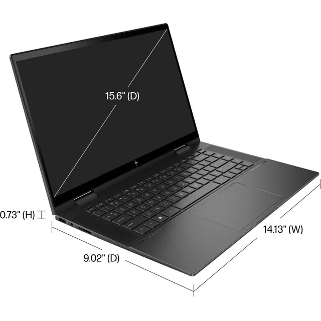 Hp Envy 2-in-1 Laptop 15.6  32gb Ram 2tb Ryzen 5 5625u