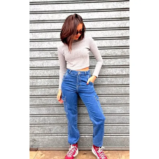 Jogger Cargo De Mujer Brish Jeans