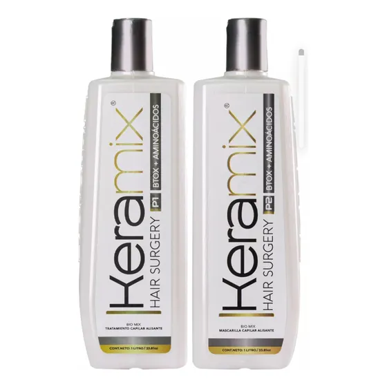 Cirugía Capilar Botox + Aminoácidos Keramix De 1 Litro