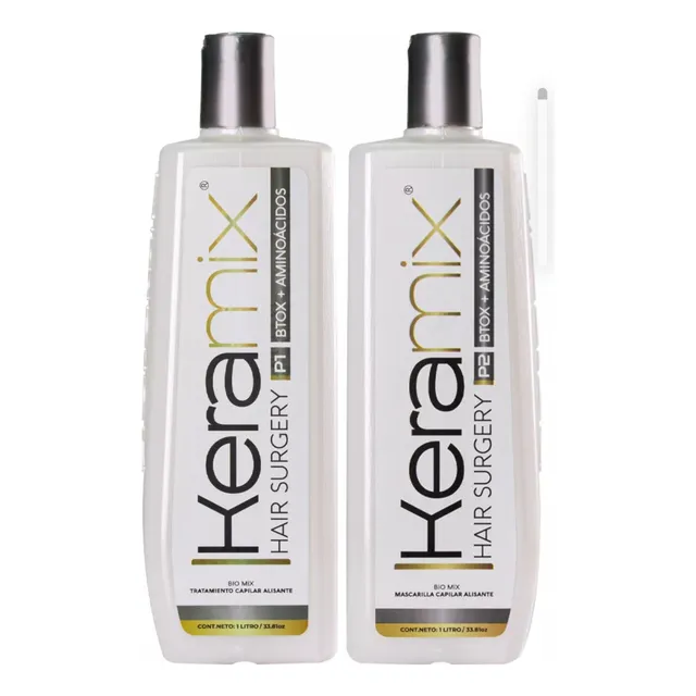 Cirugía Capilar Botox + Aminoácidos Keramix De 1 Litro