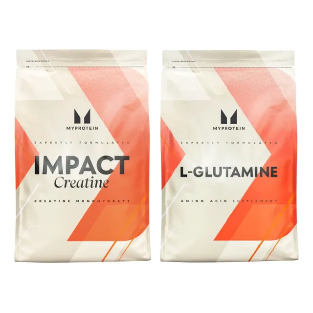 Pack Creatina 250g & Glutamina 250g Myprotein Sabor N/a