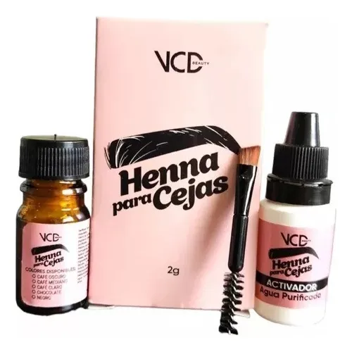 Pigmento Henna Vcd Cejas Semipermanentes Tienda.