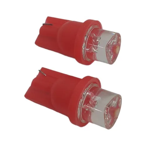 Bombillo Led Rojo Tipo Muelita T10 Para Tablero Cluster