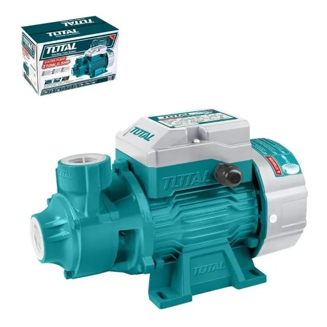 Bomba Para Agua De 0.5hp 35lt/min Total Tools Twp13706-5 Color Turquesa Fase eléctrica Monofásica Frecuencia 50Hz/60Hz
