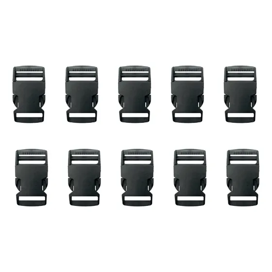 Hebilla Tip Top Para Huinchas De 5 Cms  Pack 10 Unidades