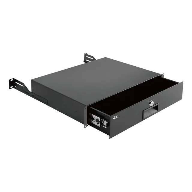 Cajón De Rack Con Cerradura Tecmojo 2u - 22lb