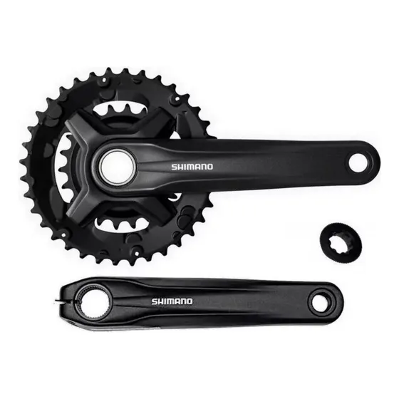 Biela Shimano Fc Mt210 36/22 integrada de 2 x 9 V sin movimiento