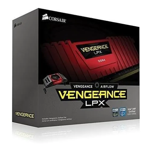 Memória RAM Vengeance LPX 32GB 4 Corsair CMK32GX4M4K4000C19