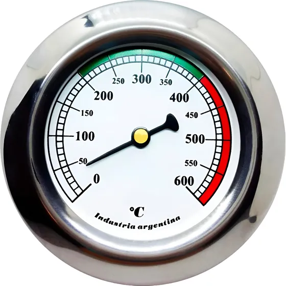 Termometro Reloj Pirometro Puerta Horno Barro Pizzero