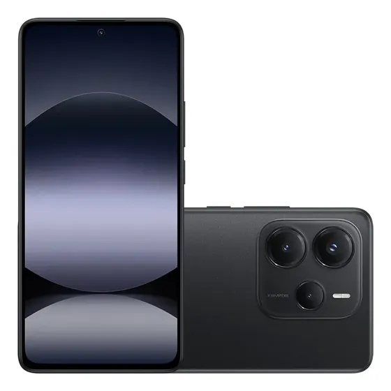 Smartphone Xiaomi Redmi Note 14 5g 12+12gb + 512gb, negro