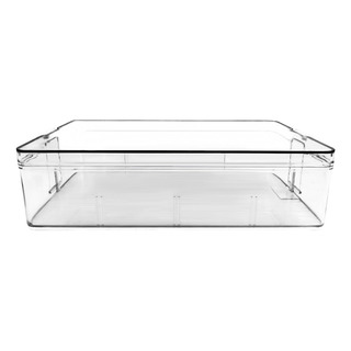 Organizador Transparente Para Refrigerador Ty-9079 Con Tapa Organizador Transparente Para Refrigerador Ty-9079 Con Tapa