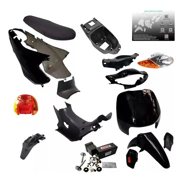 Kit Plasticos Keller Crono 110 Completo + Tornillos + Calcos
