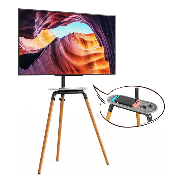Putorsen Caballete Tv Base Tripode Solida Para Pantalla