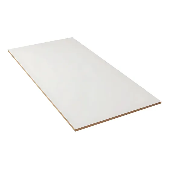 Hdf De 3mm Color Blanco Nevado De 1 Cara 185mx244m Masisa