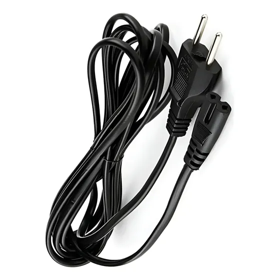 Cabo De Força Oitinho 0,75mm Plugue 10a Tv Smart Ac 3 Metros