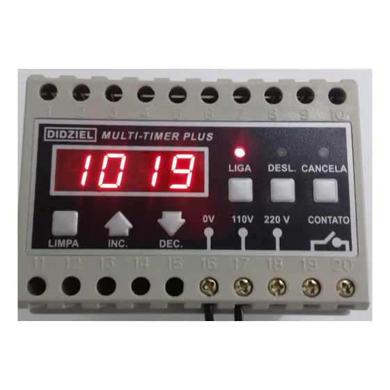 Timer Temporizador Piscina Mt Plus 110/220v 2hp's 20a