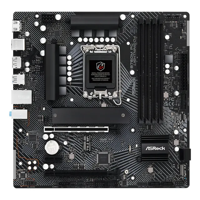 Motherboard Asrock Gamer B760m Pg Lightning/d4 Intel B760