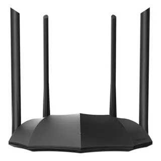 Tenda Roteador Wi-Fi AC1200 Dual-Band 1200Mbps, 4 Antenas Externas 5dBi, 3 portas Gigabit WAN/LAN, MU-MIMO, IPv6, Wi-Fi para convidados, Modo AP Compatível com Todas Operadoras, Ideal para Casa (AC8)
