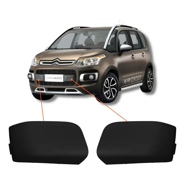 X2 Tapa Gancho Delantero Citroen C3 Aircross 2011/2016
