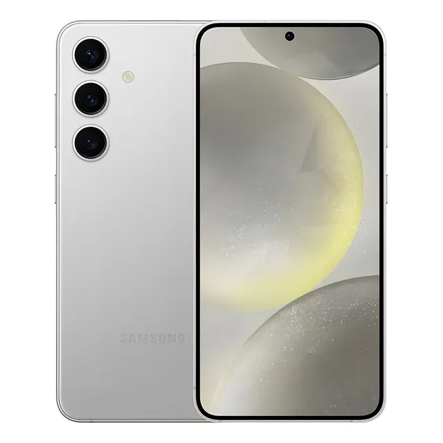 Celular Samsung Galaxy S24, Galaxy Ai, triple cámara trasera de hasta 50 MP, selfie de 12 MP, pantalla 6.2 1-120 Hz, 256 GB, 8 GB de RAM, gris Esim
