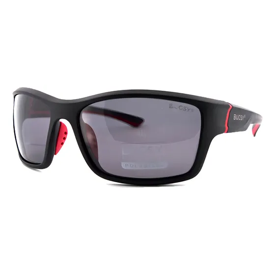 Lentes De Sol Bugsy 5087 Color Negro Y Rojo C1
