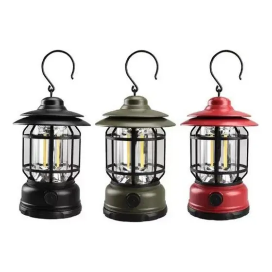 Farol Led Camping Recargable Con Bateria