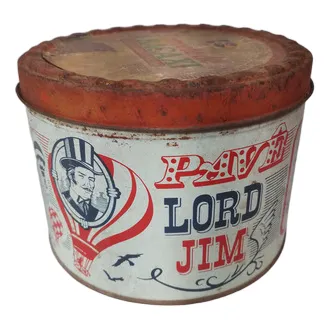 Lata Antiga Sorvete Kibon Pavê Lord Jim Abacaxi