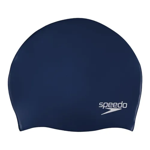 Gorro De Natacion Silicona Speedo Piscina Nadar Niños Color Azul Marino