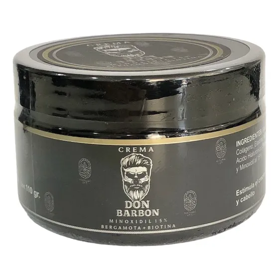 Don Barbon, Crema Para Barba Y Cabello, Con Minoxidil