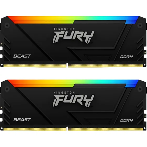 Memória Ram Hyperx Fury 32gb 2x16gb Rgb 3200mhz Udimm