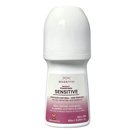 Desodorante Roll-on Sensitive 65ml- Natural Vegano