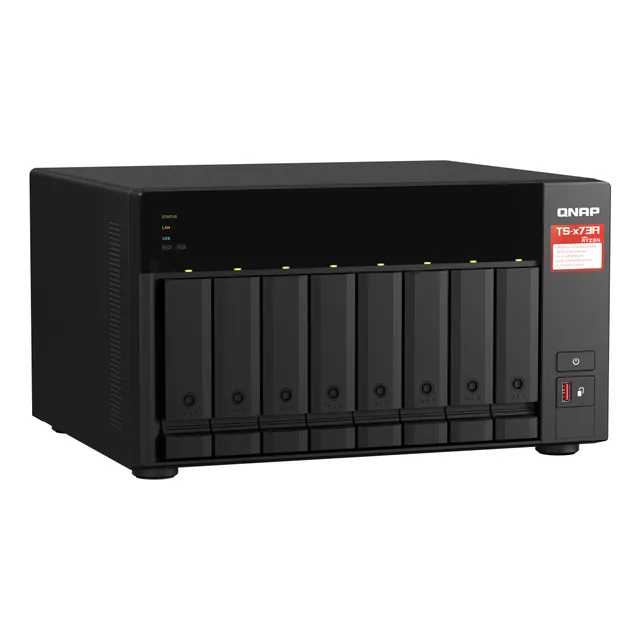 Nas Qnap Tower 8-bay Amd Ryzen V1500b Diginet
