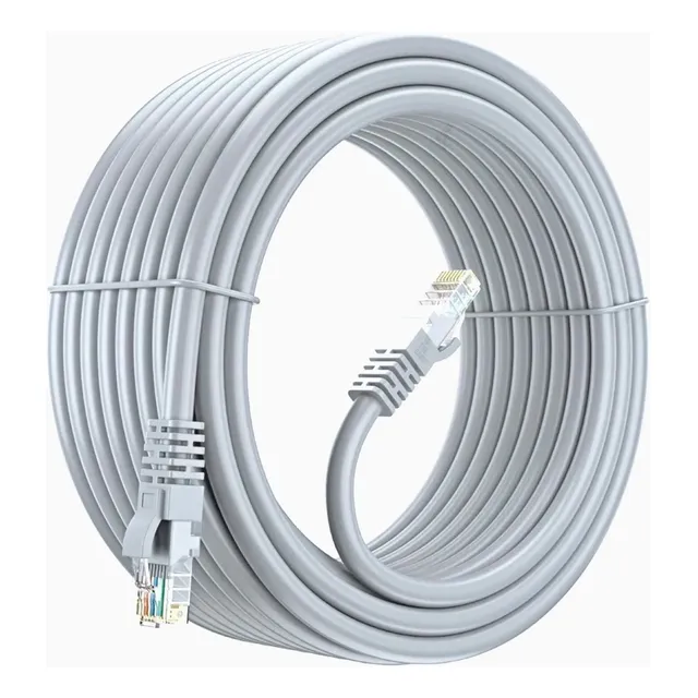 Cable Utp Cat 6 Gigabit Red Internet Ponchado X 20 Metros
