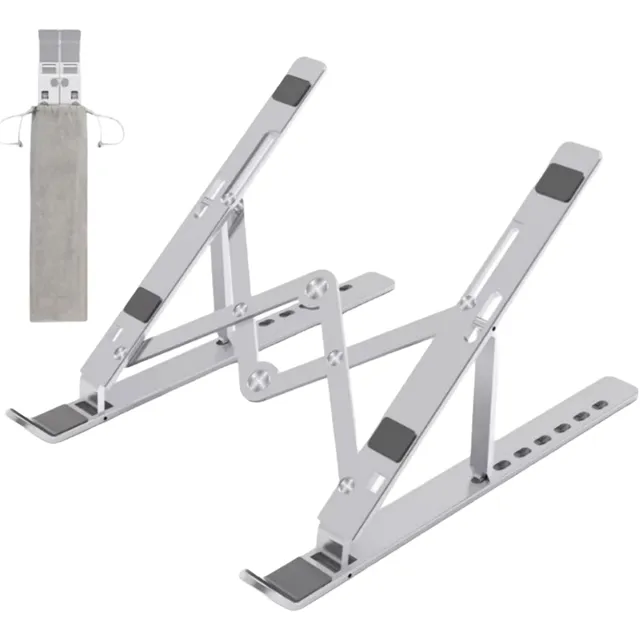 Soporte Aluminio Notebook Macbook Portátil Hasta 15,6''