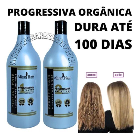 Combo Escova Progressiva Com Ácido Glioxílico Anti Frizz Top