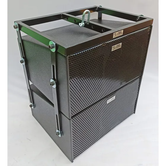 Line Array Asl 10 P/ Driver 2' (kit 2 Gab. Line  + 1 Bumper)