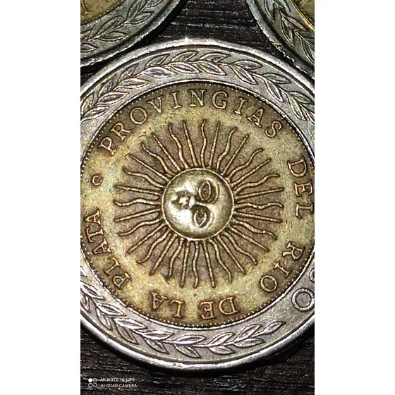 Colección Monedas Arg $1. Error De Fabricación. Provingias.