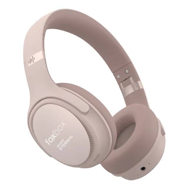 Auricular Inalambrico Foxbox Boost Eternal 60hrs Bateria Color Rosa
