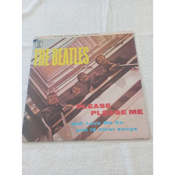 Lp Beatles Please Please Me Ótimo Estado Sem Encarte