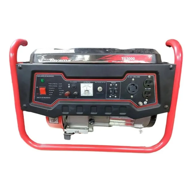 Generador 3kva 120v Monocilindro A Gasolina 15 Lts Toyama