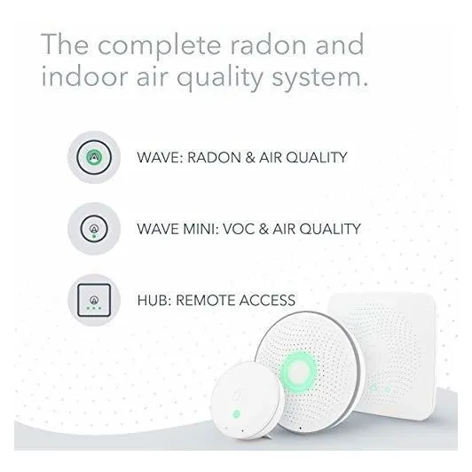 Airthings 4200 Kit Casa Monitoreo Aire Radon