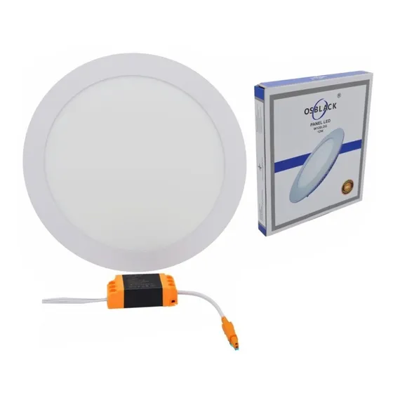 Panel Led 18w Incrustar Luz Blanca 6500k 22cm Certificada
