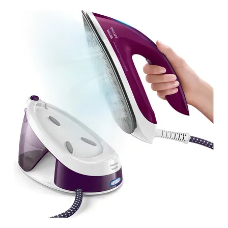 Ferro De Passar Perfectcare Philips Walita Gc6842 1800w Cor Roxo