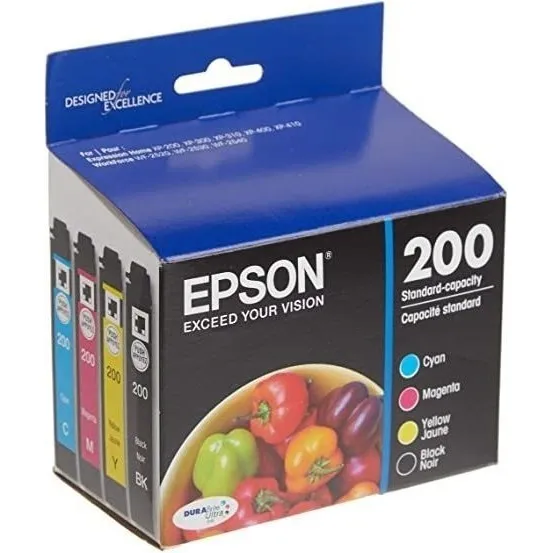 Epson Durabrite Ultra 200 - Cartucho De Tinta De Color Cian,