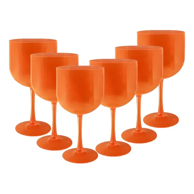 Pack X6 Copa Gin Ramazzotti Aperol Aperitivo Policarbonato