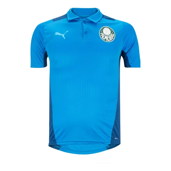 Camisa Polo Palmeiras Puma Training Azul