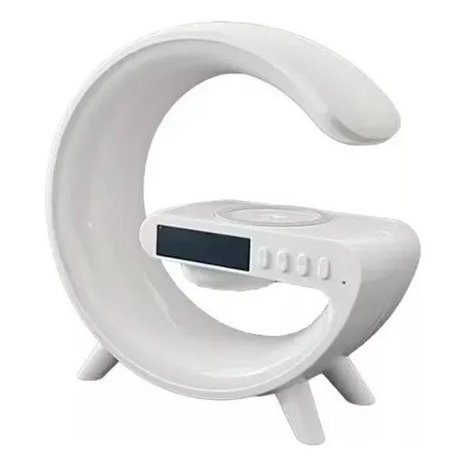 Parlante Mini Bluetooth, Lampara Reloj Alarma Modelo G63