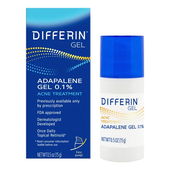 Gel Para Tratamiento Del Acné Differin 0,1% De Adapaleno, 15