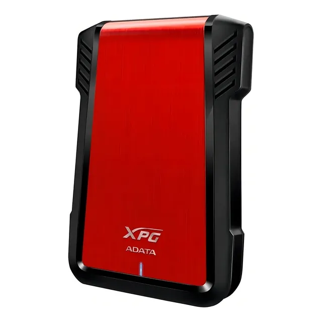 Gabinete Case Disco Duro Xpg Ex500 Sata Carcasa Usb Color Rojo